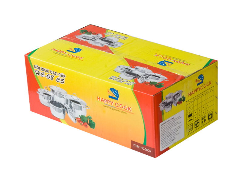 Thùng carton in offset nhiều màu